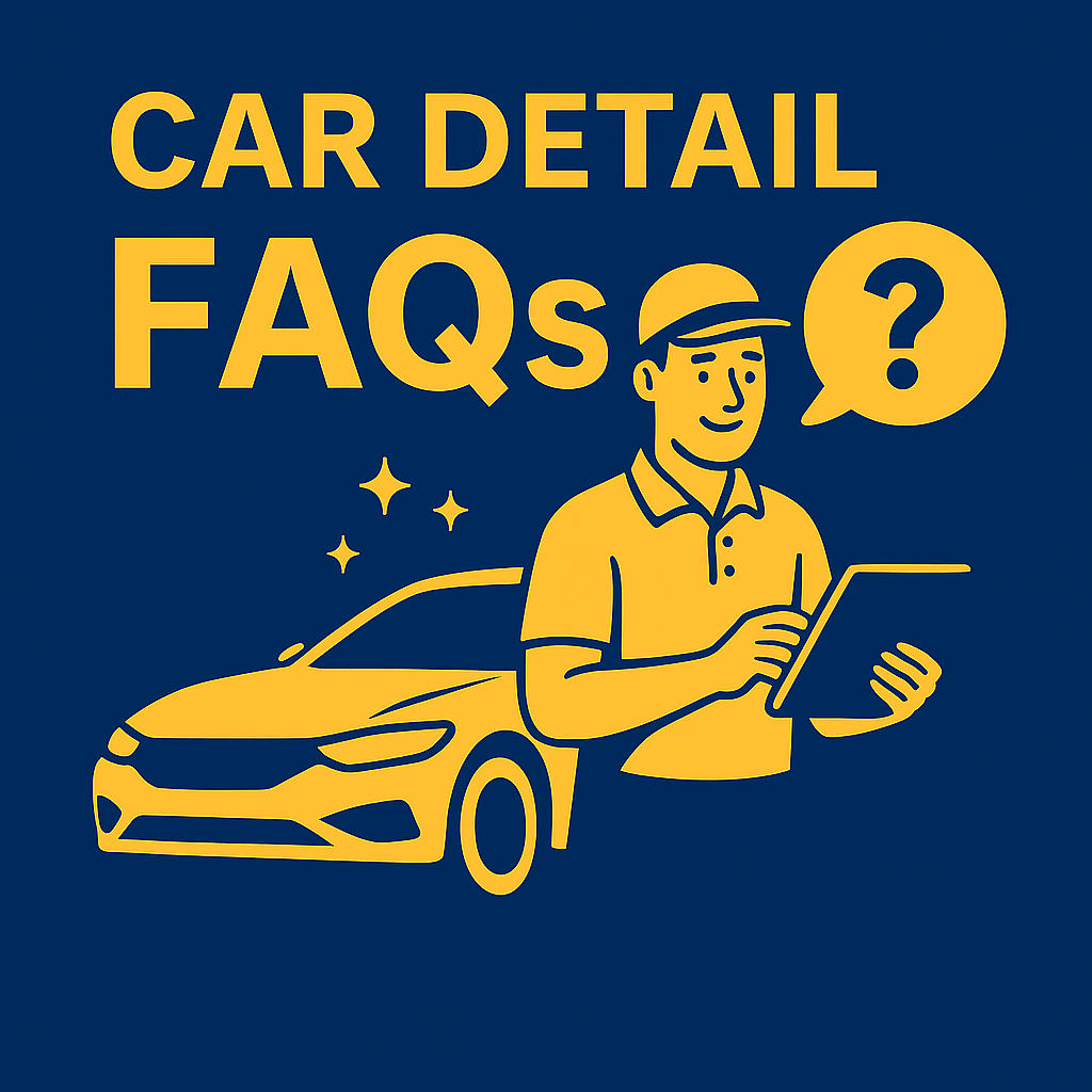 Car Detail Sydney FAQs – independent car detailer polishing vehicle exterior